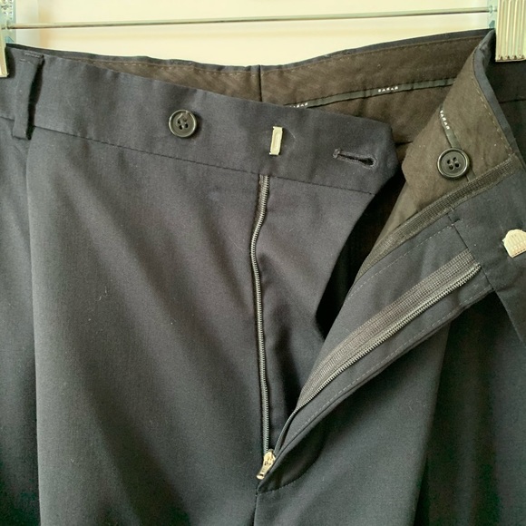 ✖️SOLD✖️ Men’s Wool Trouser Navy - Picture 7 of 10